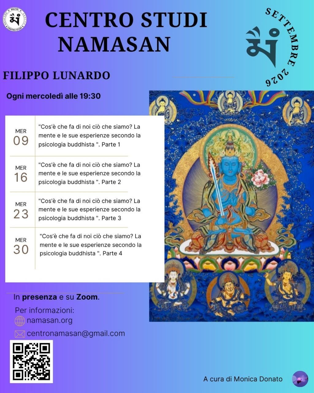Programma del mese di Settembre